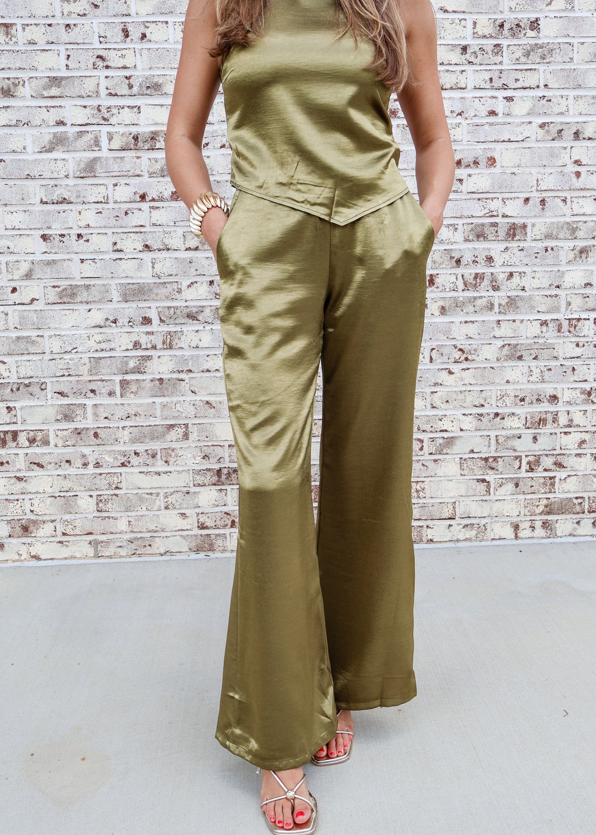 Scarlett Satin Set
