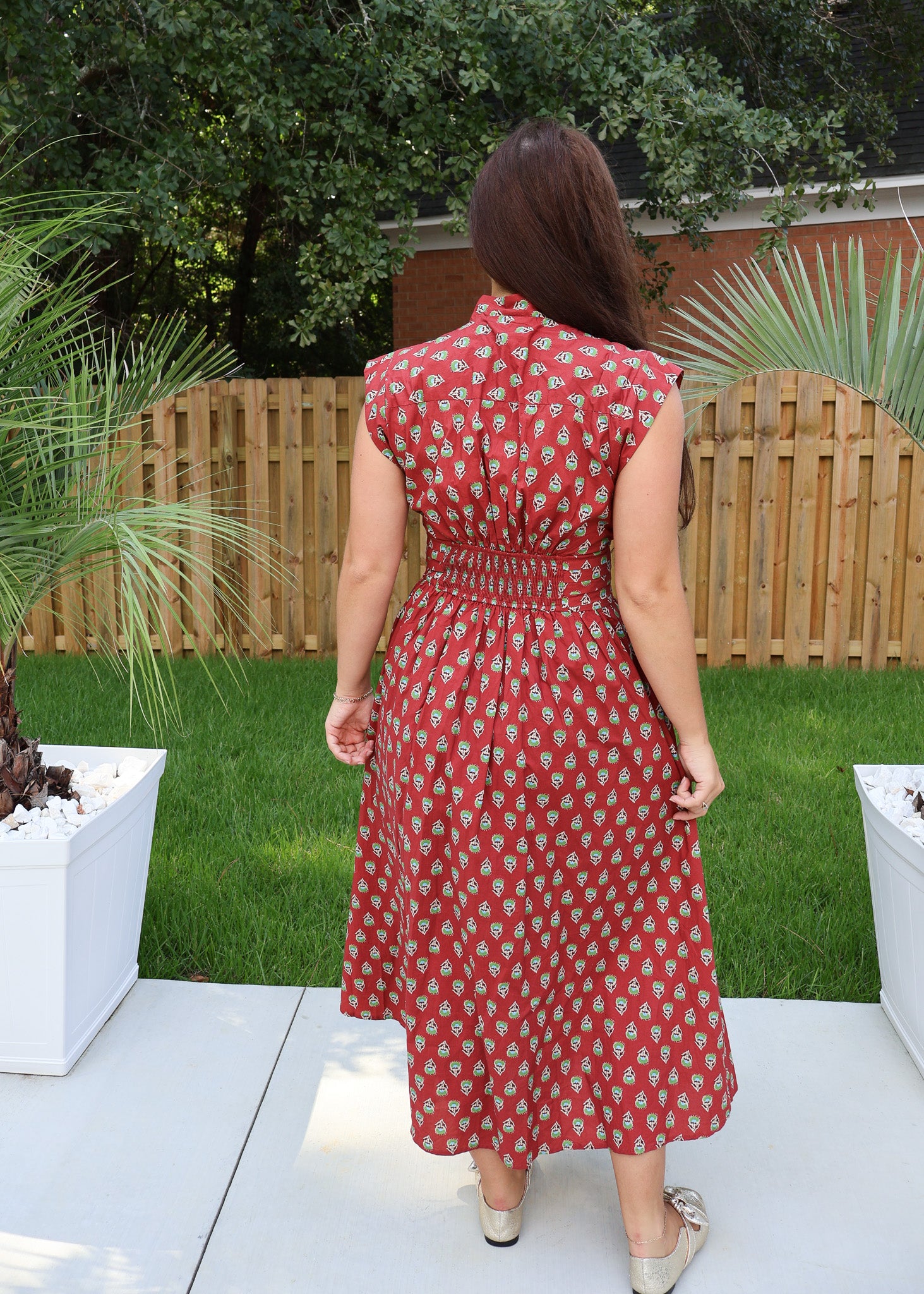 Thalia Flare Midi Dress