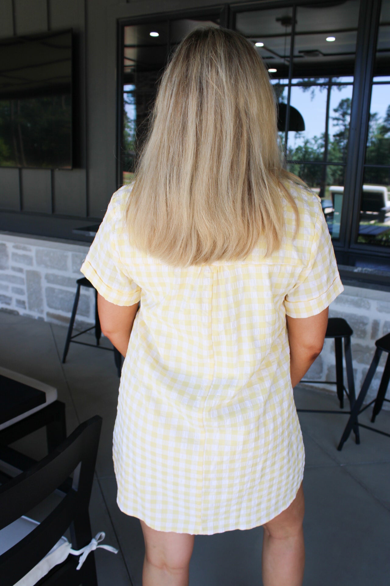 Danna Gingham Easy Shirt Dress