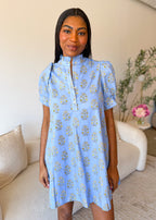 Eliana Puff Sleeve Mini Dress