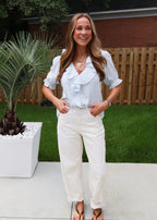Henry Ruffle Blouse