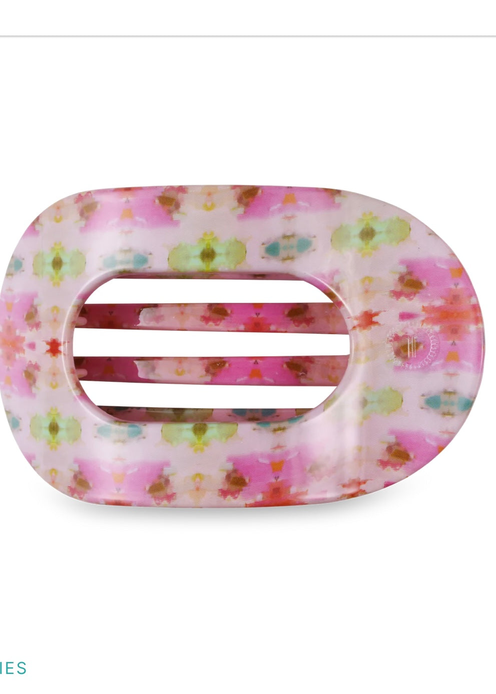 Teleties Large Flat Oval Clip