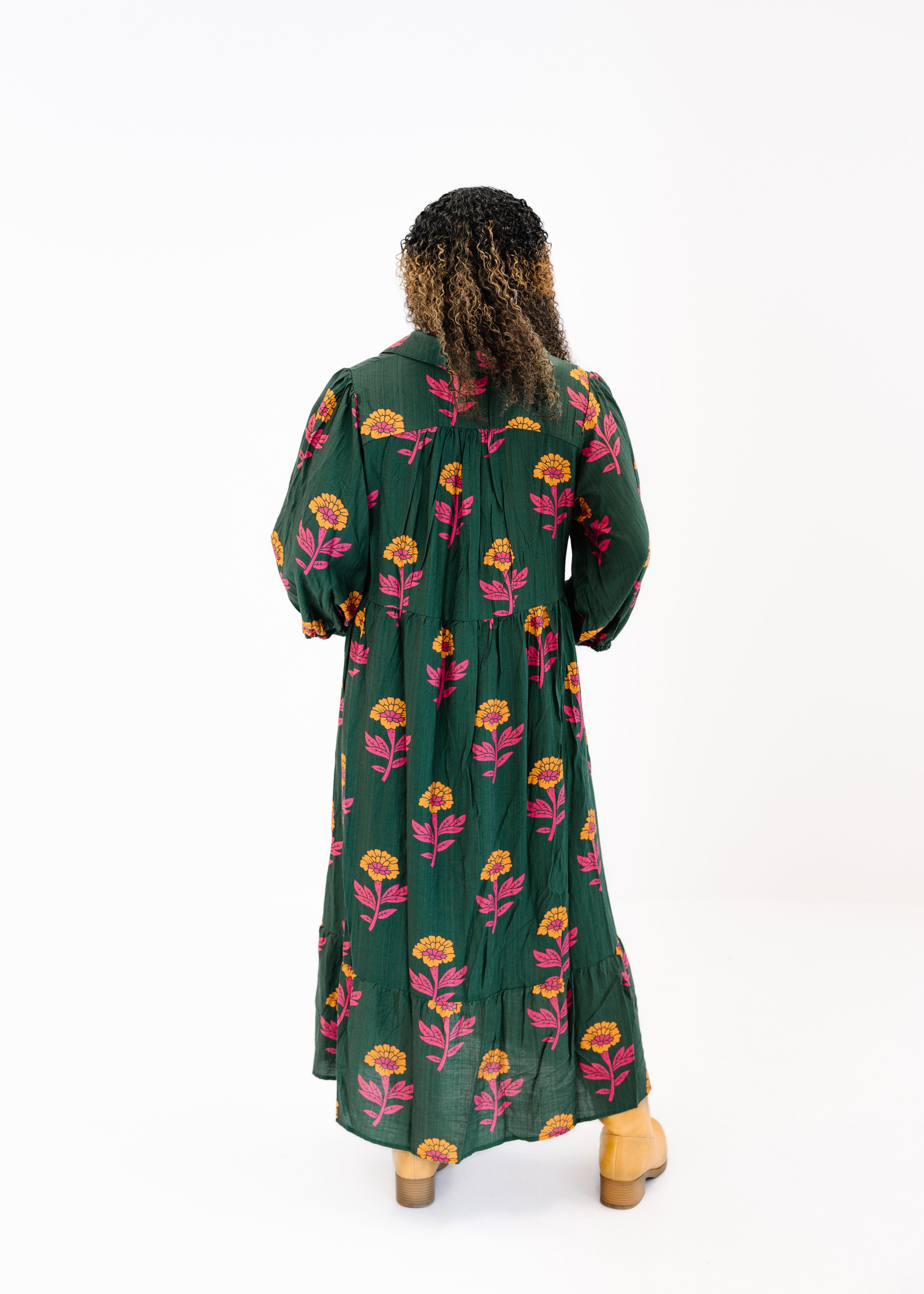 Willa Collared Midi Dress