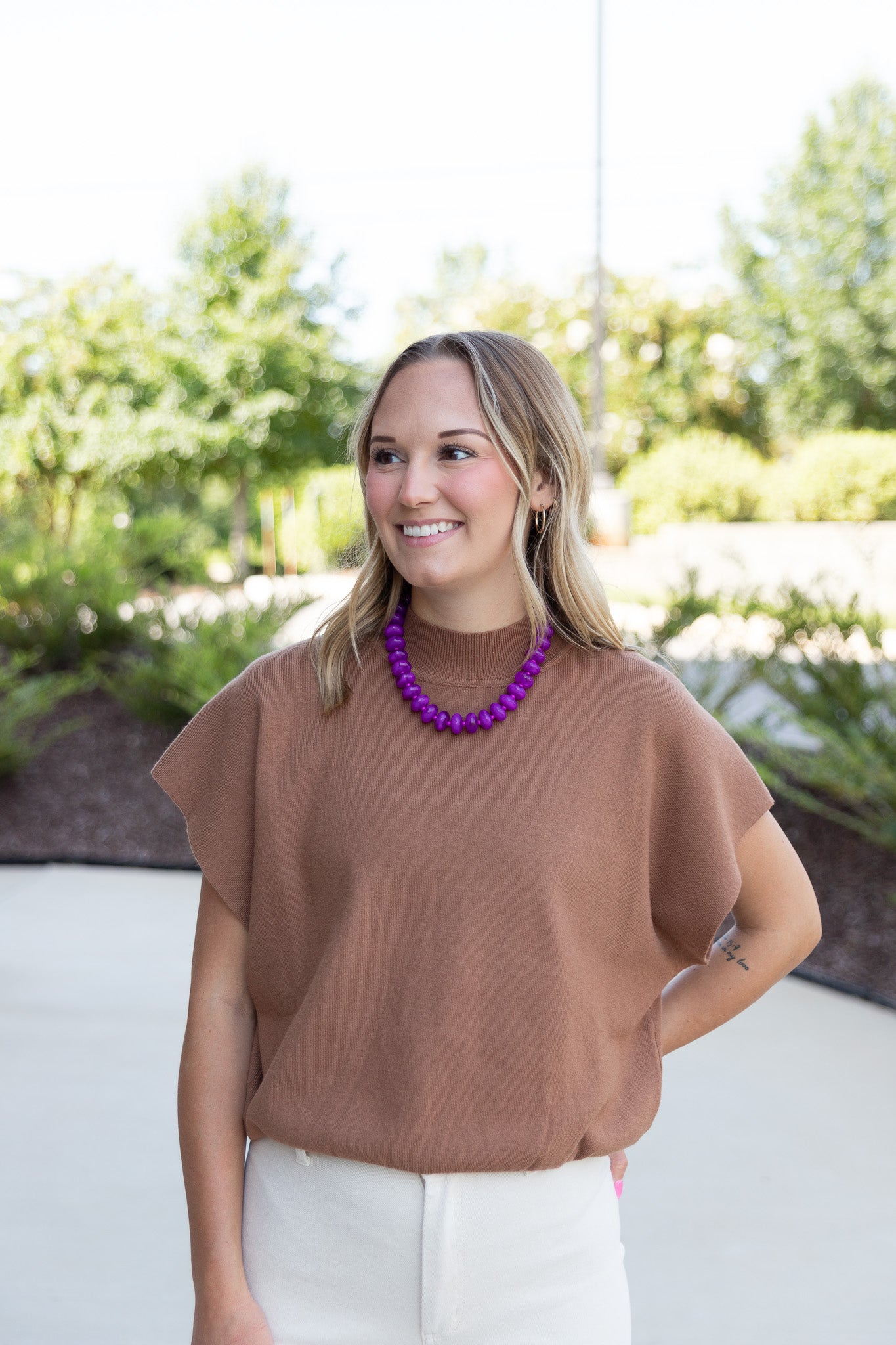 Marina Mock Neck Top