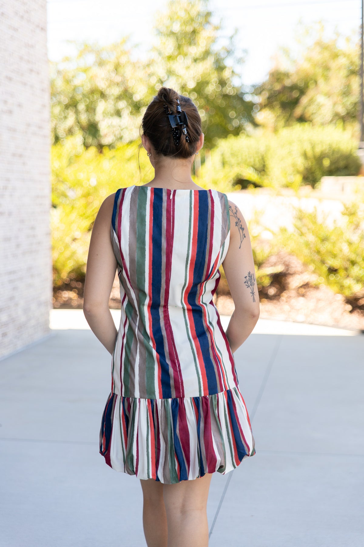 Sally Striped MIni Dress