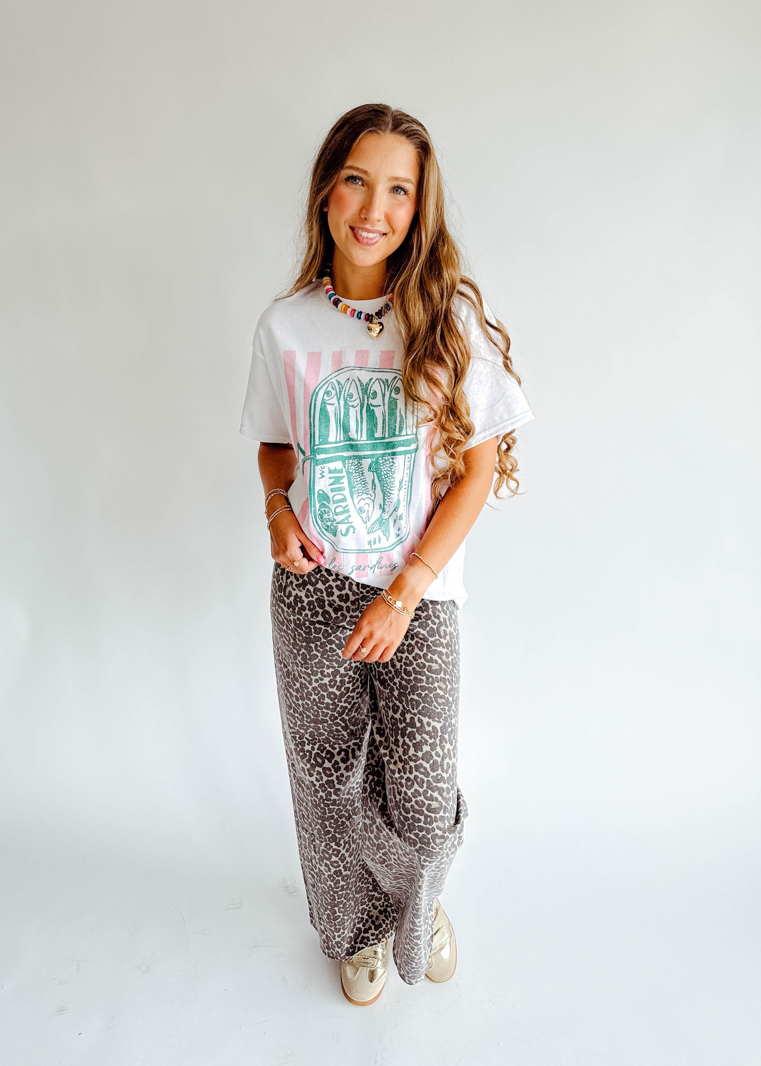 Annalise Leopard Print Pants