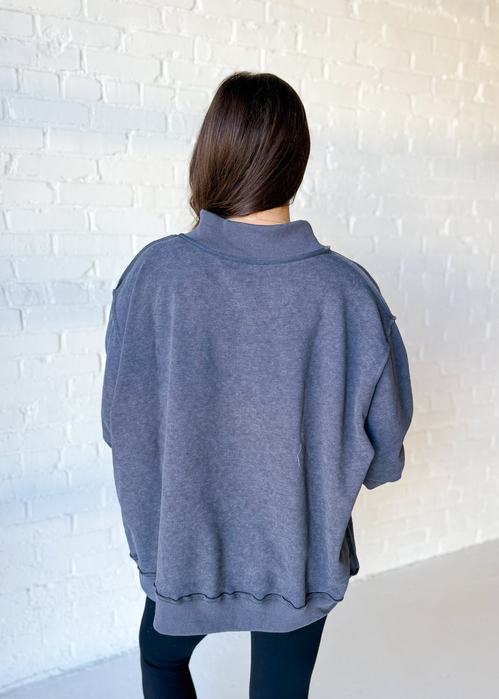 Vintage Wash Oversized Sweatshirt