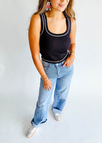 Jordyn Contrast Tank