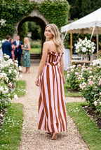 Corrine Striped Maxi Dress