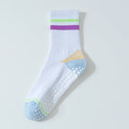 Pilates Striped Grip Socks