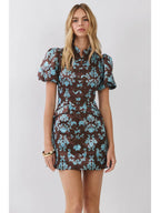 Celeste Ornamental Mini Dress