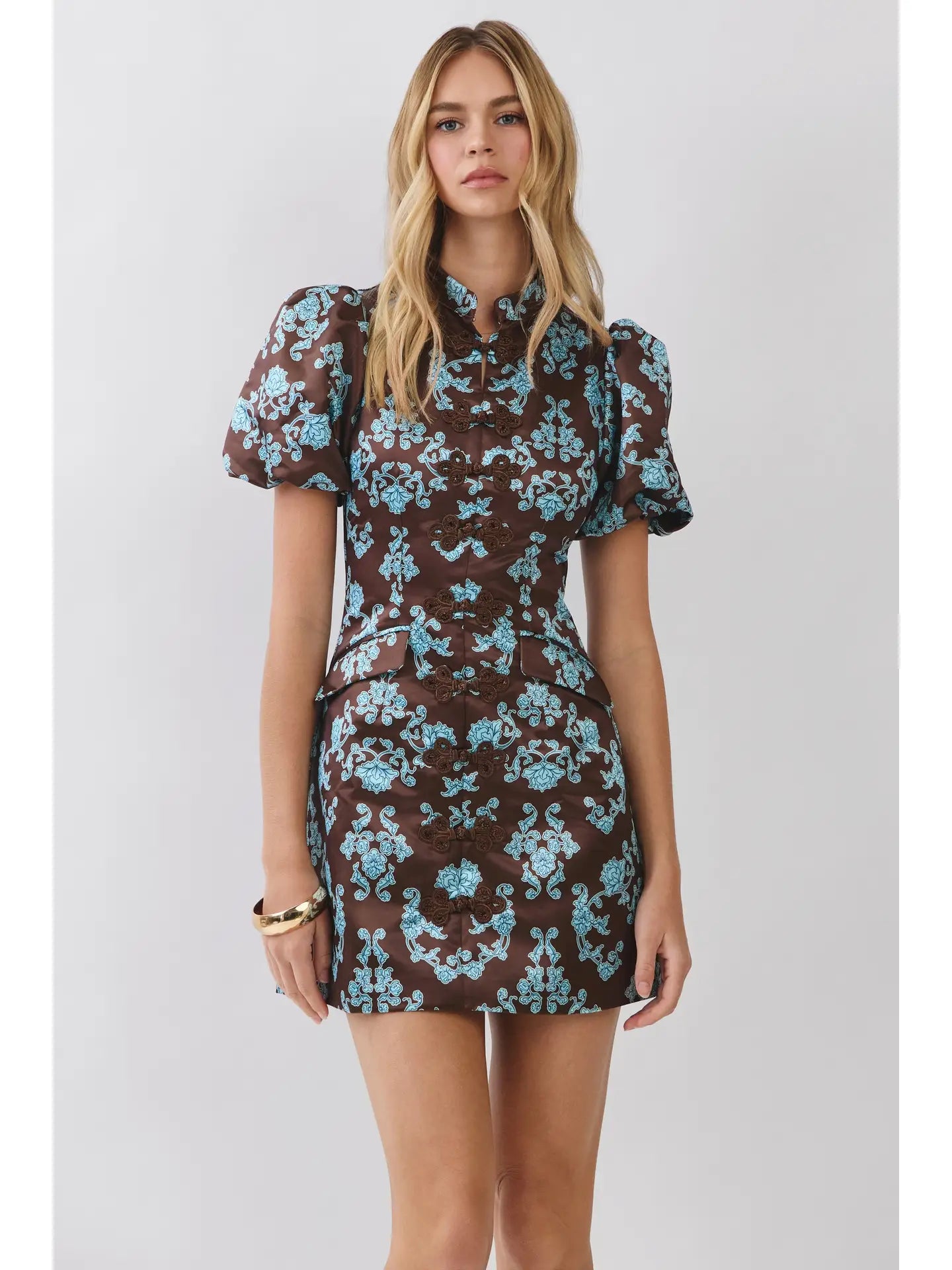 Celeste Ornamental Mini Dress
