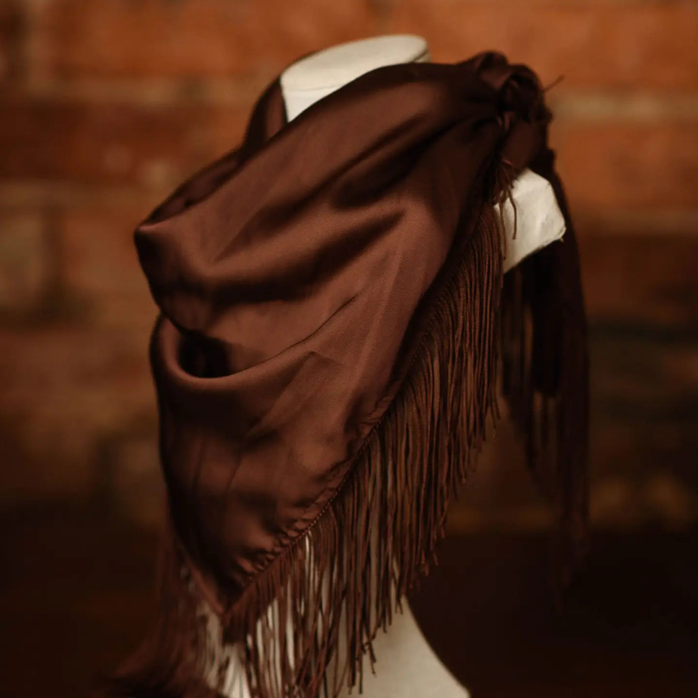 Solid Fringe Scarf