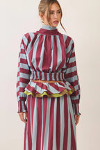 Autumn Stripe Top