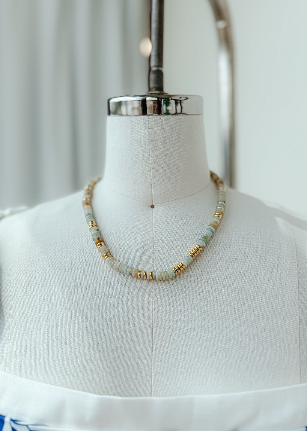 Stone Beaded Necklace