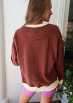 Katie Contrast Pullover
