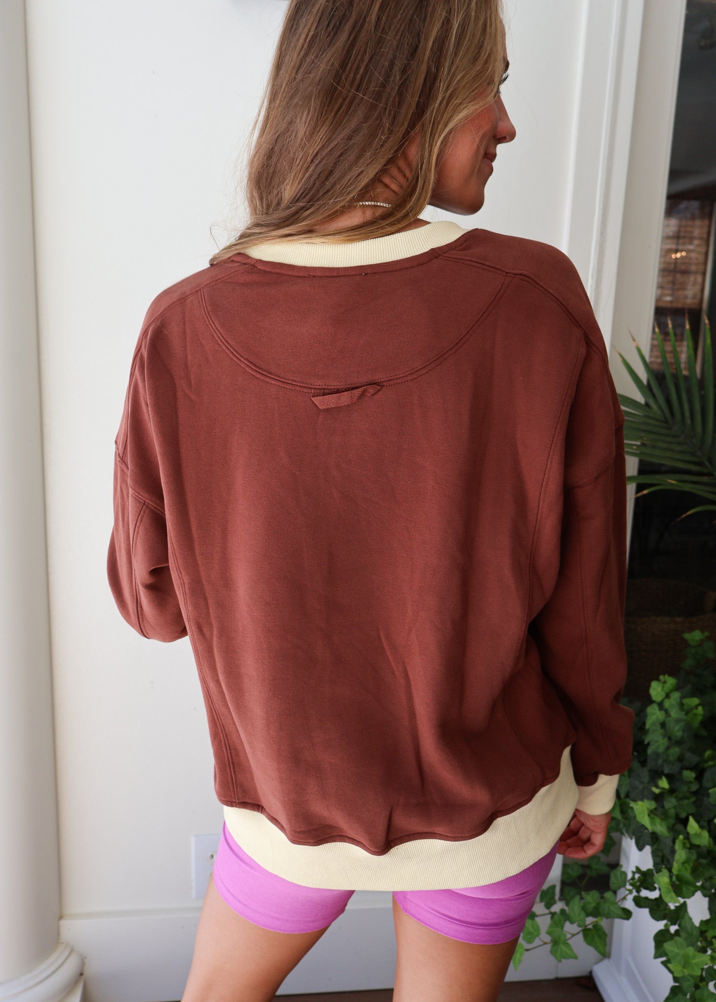 Katie Contrast Pullover