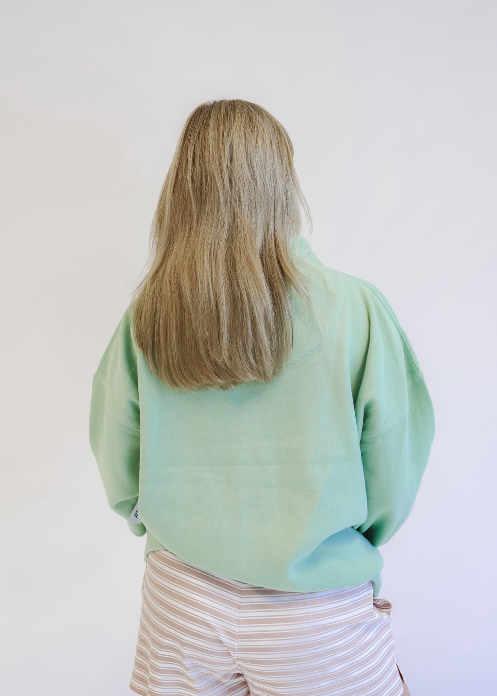 Augusta Gingham Mock Neck