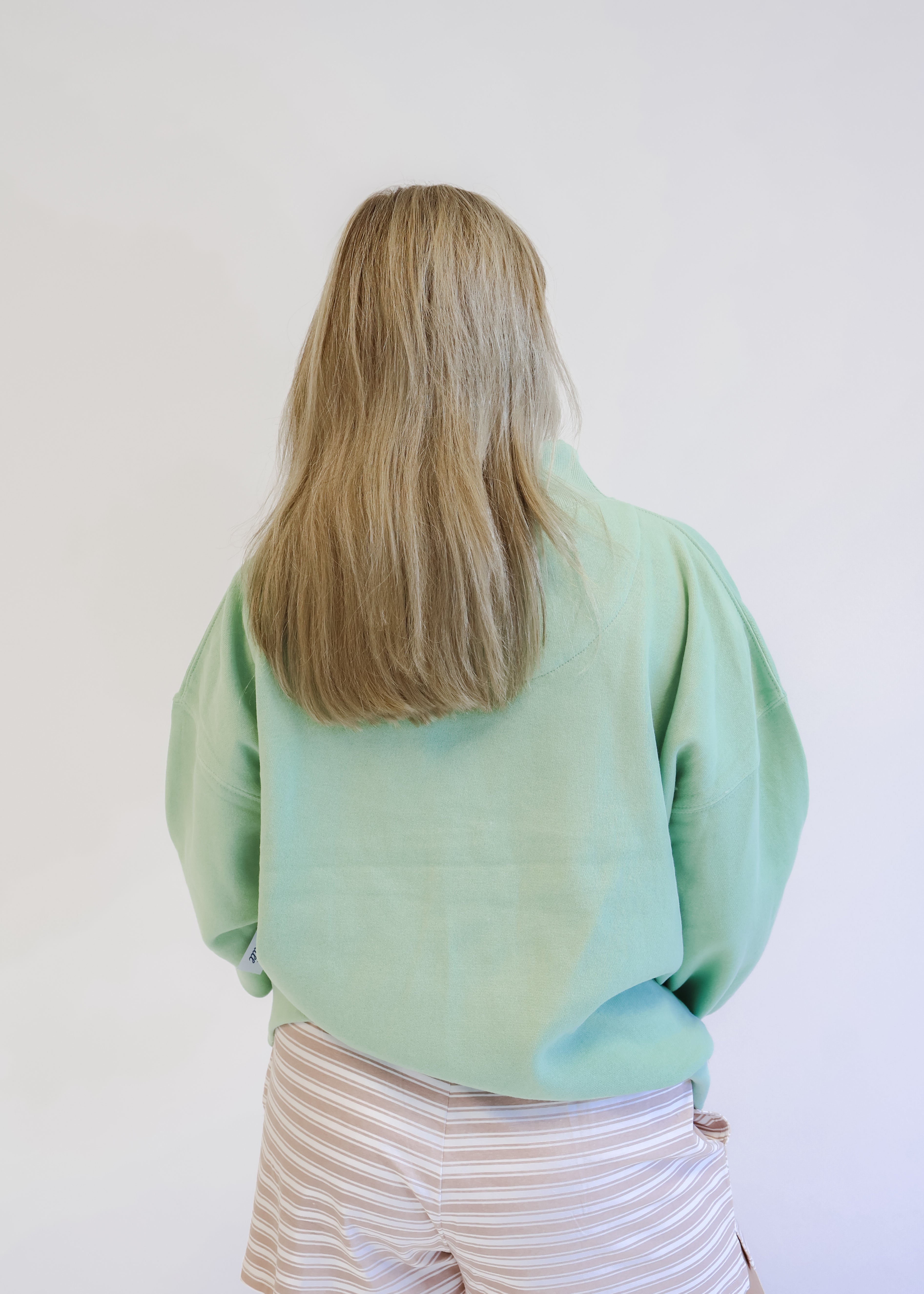 Augusta Gingham Mock Neck