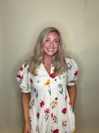 Vivienne Wildflower Midi Dress