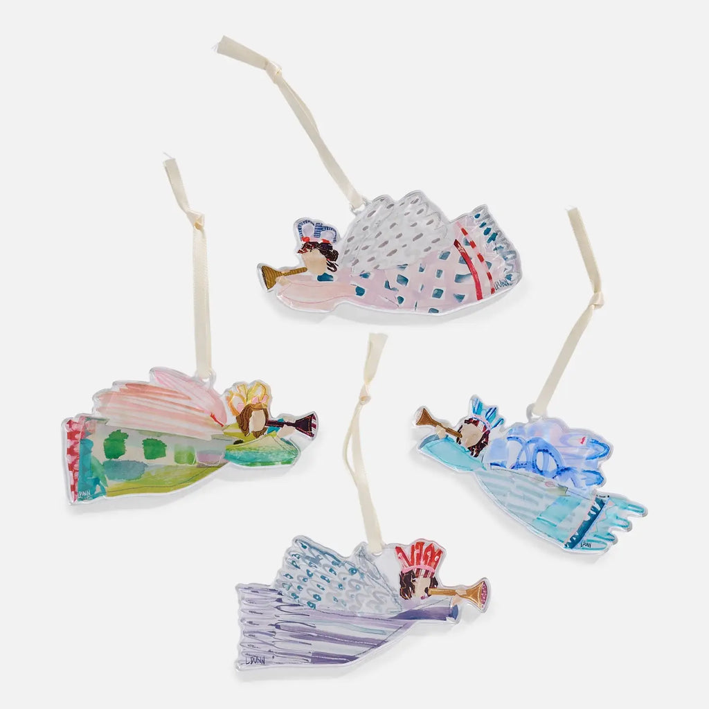 Heavenly Host Angel Ornament Collection - Set of 4