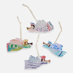Heavenly Host Angel Ornament Collection - Set of 4