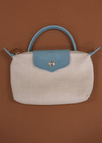 Lacey Straw Mini Crossbody Bag