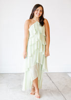Birdie Ruffle Maxi Dress