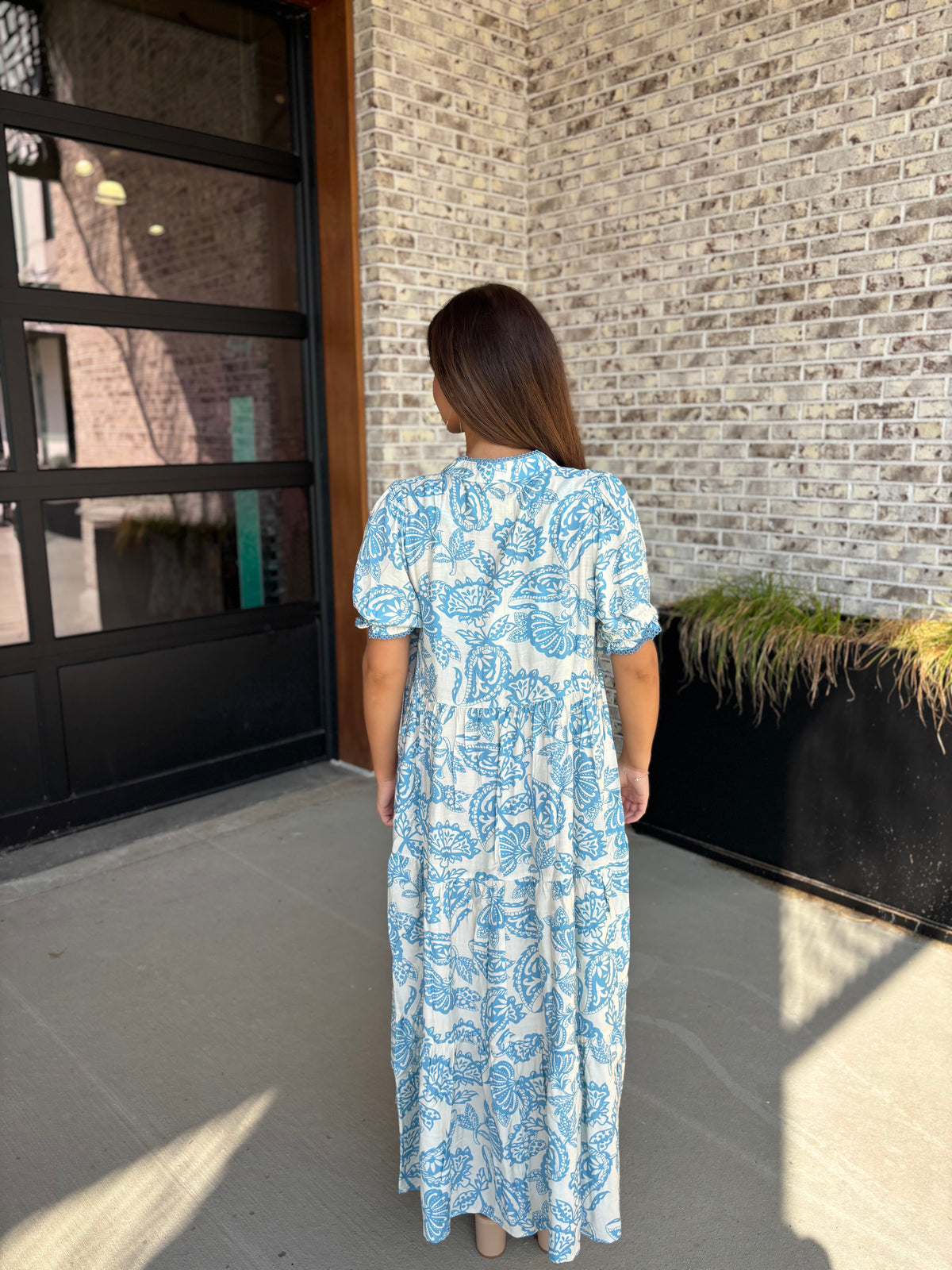 Lena Tiered Midi Dress