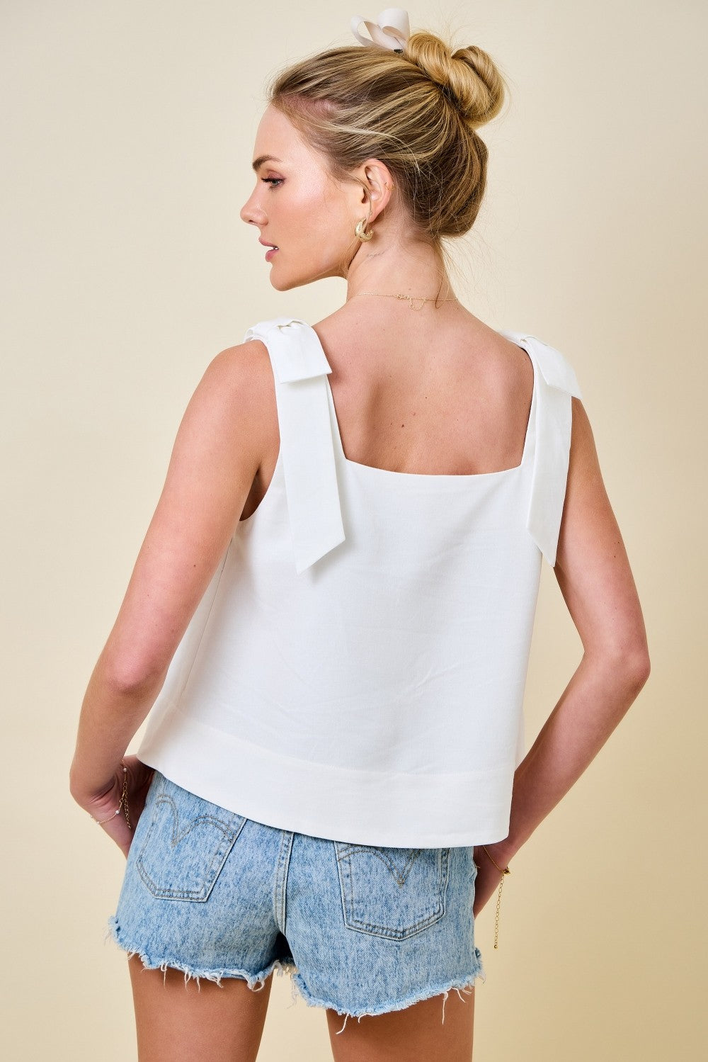 Sara Square-Neck Top