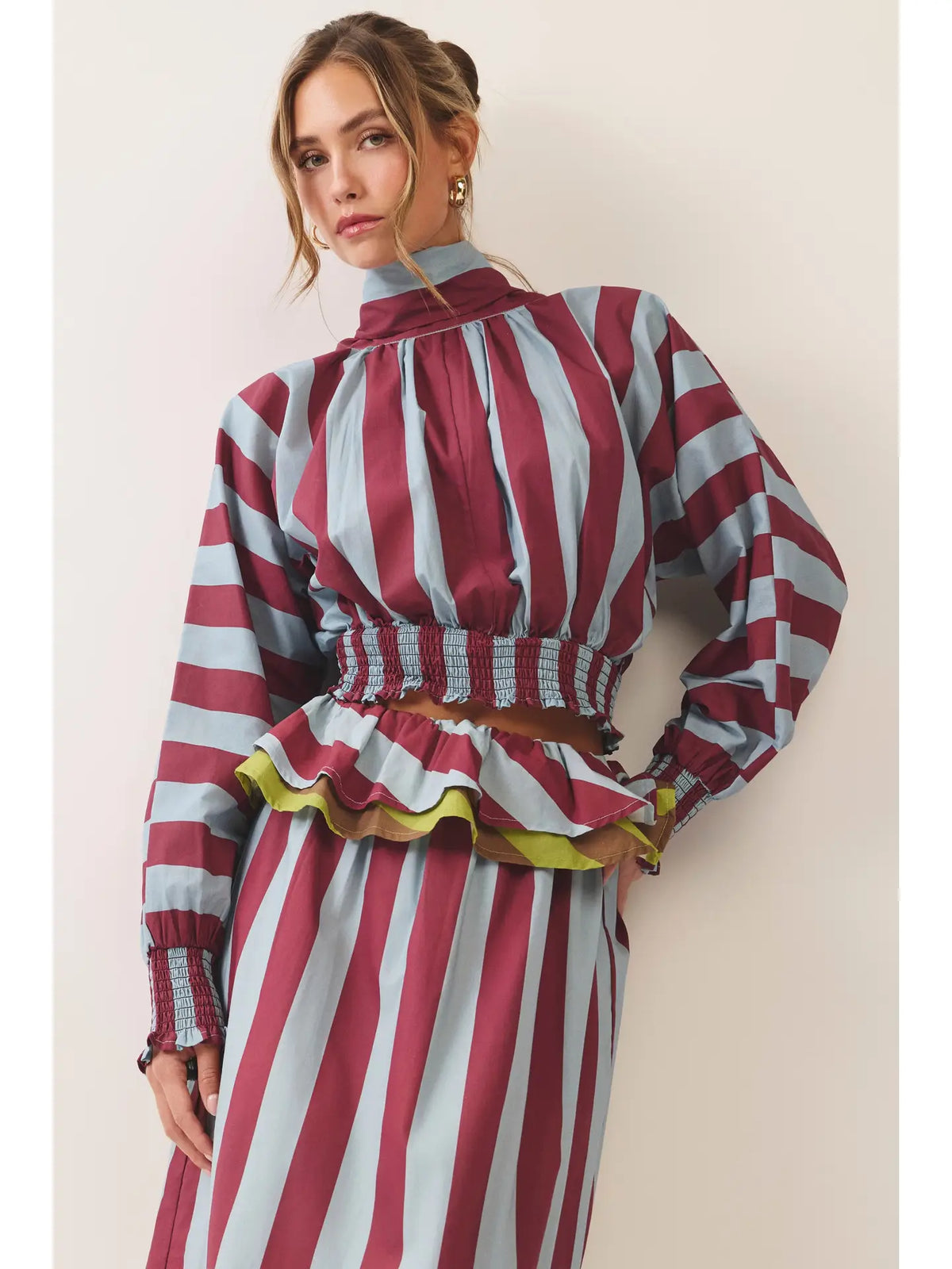 Autumn Stripe Top