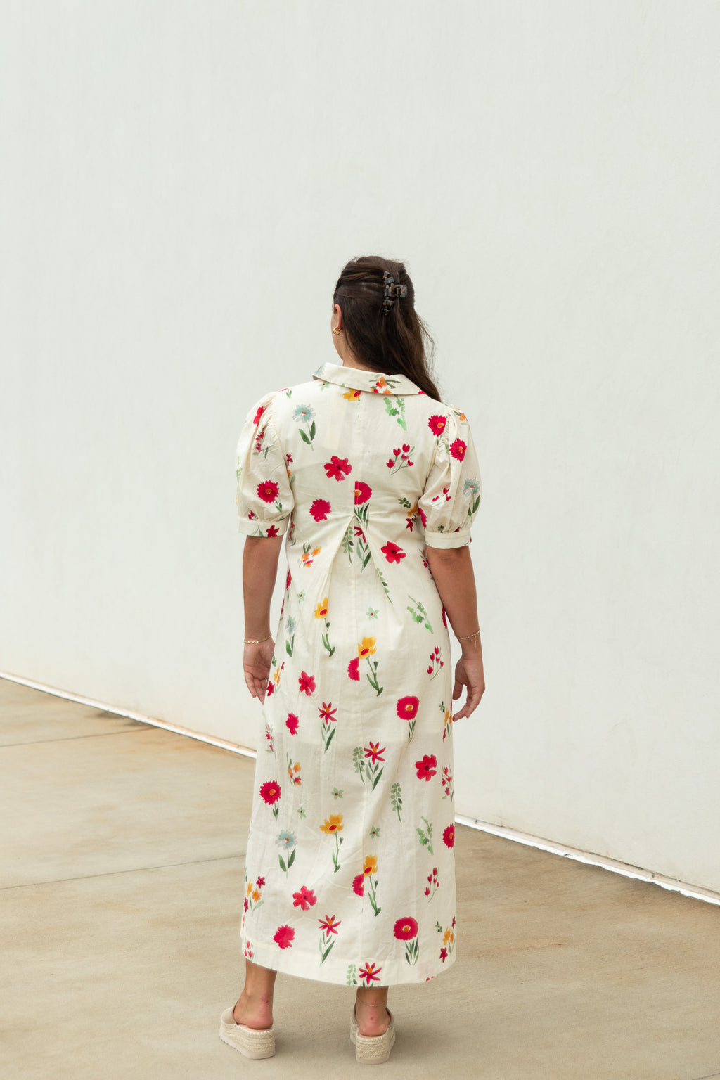 Vivienne Wildflower Midi Dress