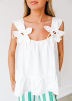 Savannah Petal Ruffle Tank