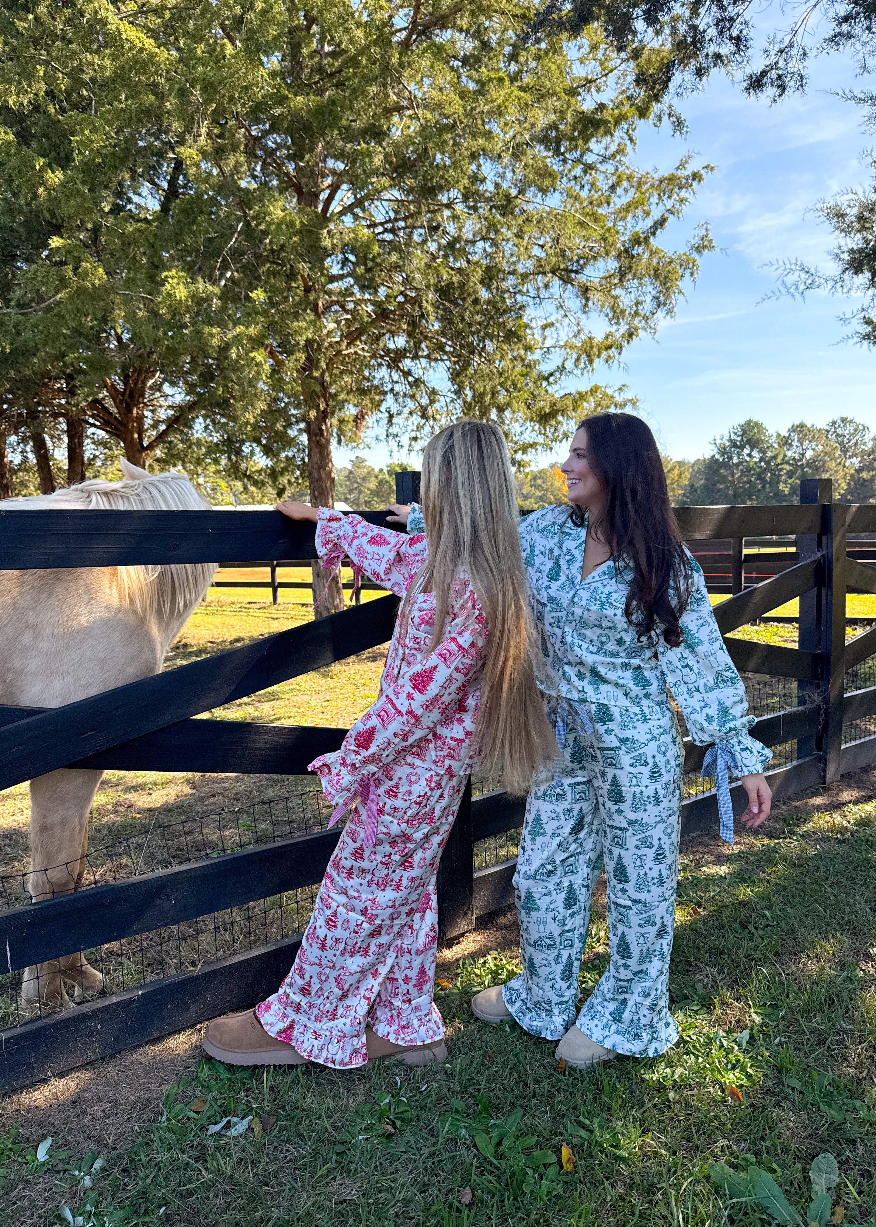 Holiday Icons Pajama Set