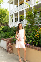 Pearl Boat Floral Mini Dress