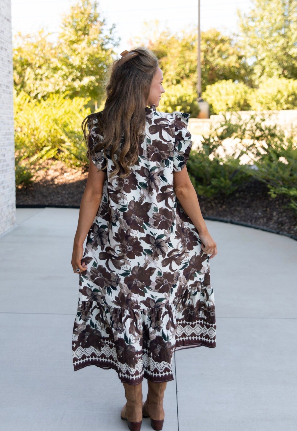 Rosalind Floral Midi Dress