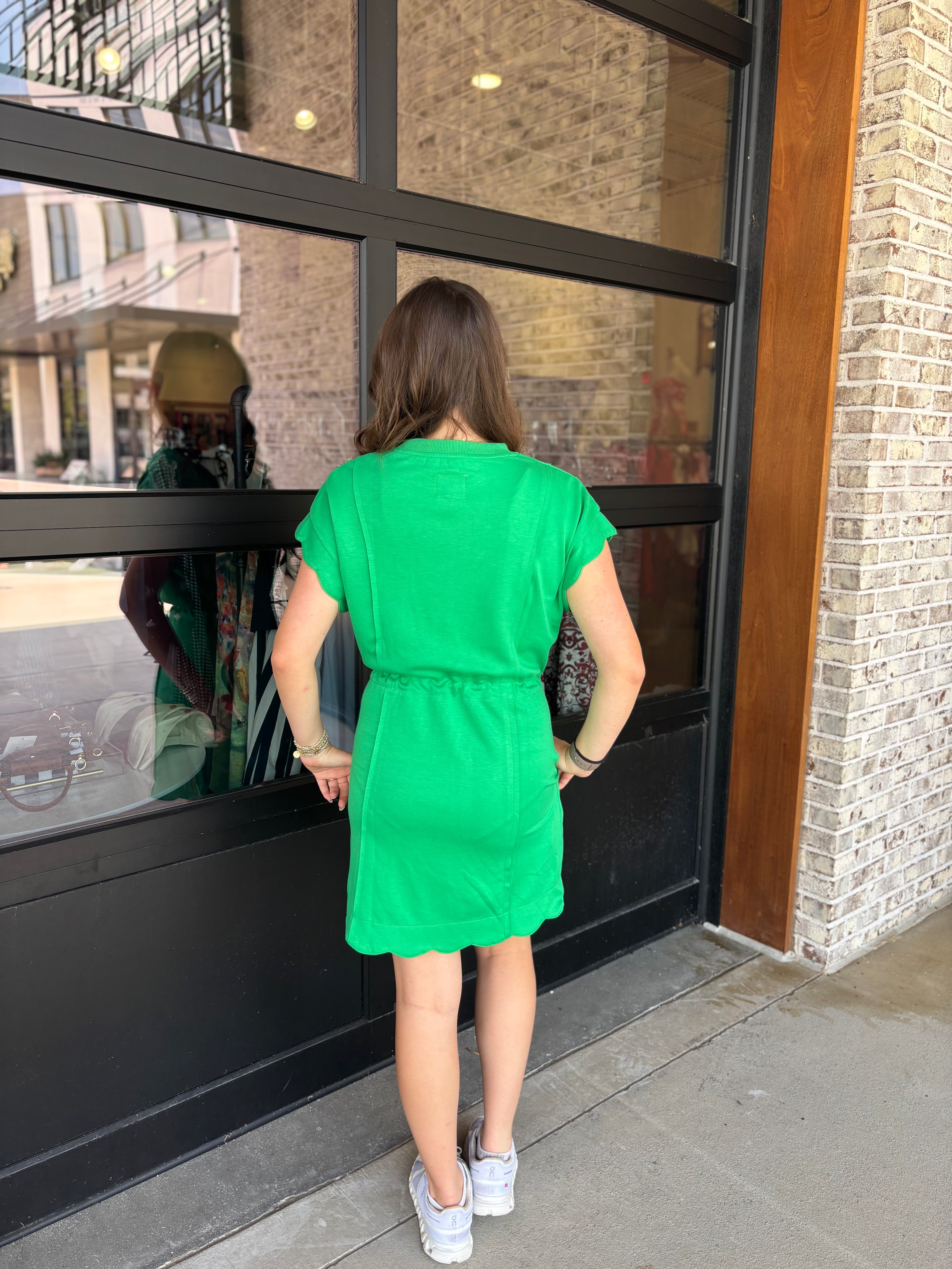 Clara Scallop Dress