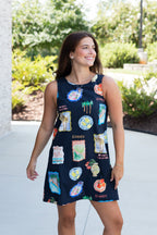 Jenny Sleeveless Summer Mini Dress