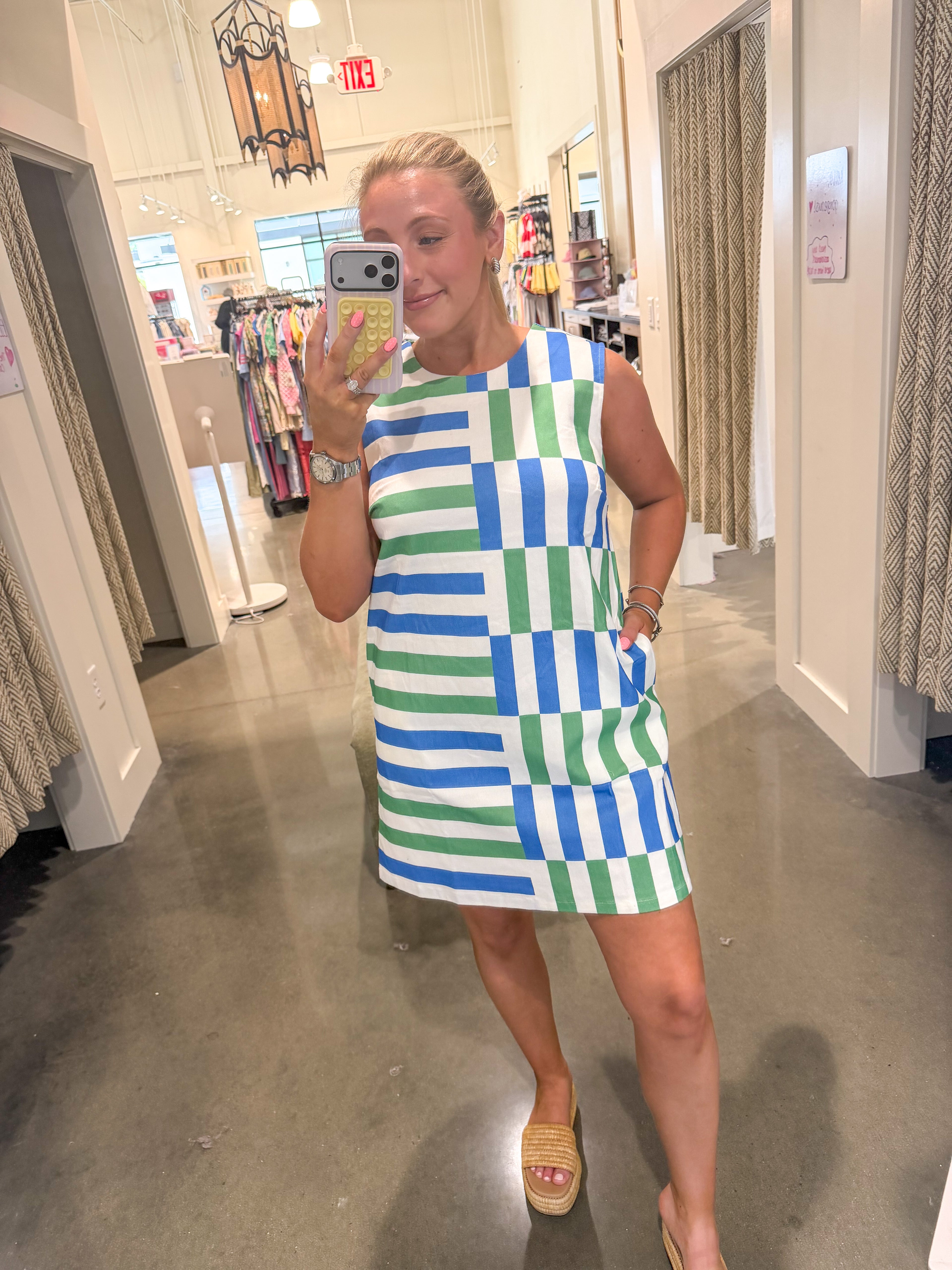 Riverwalk Shift Dress