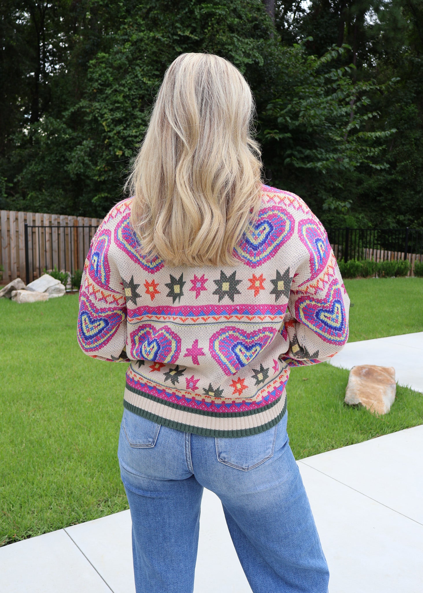 The Sloane Heart Cardigan