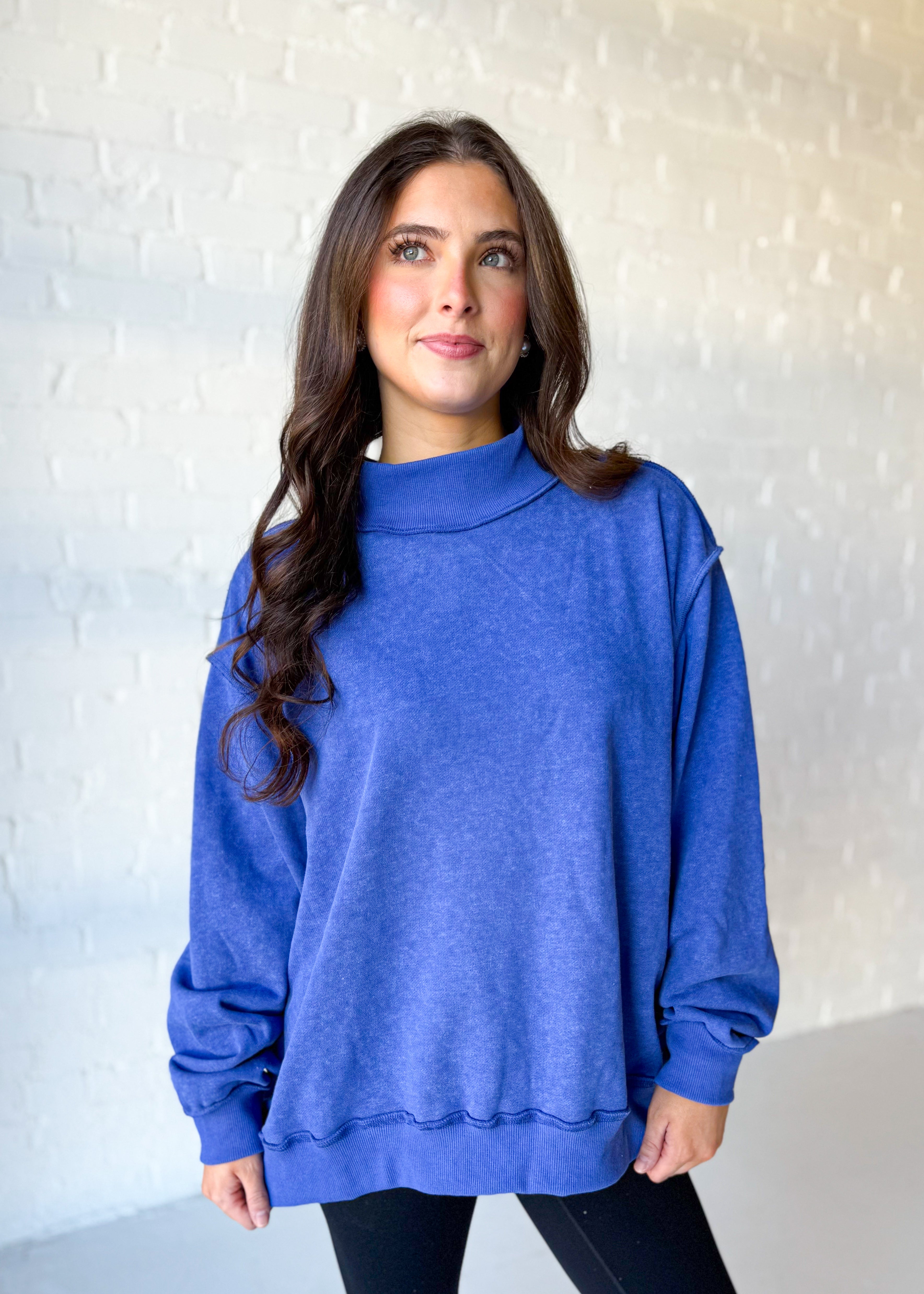 Vintage Wash Oversized Sweatshirt