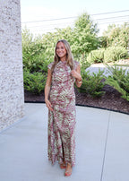 Pressley Maxi Dress in Green