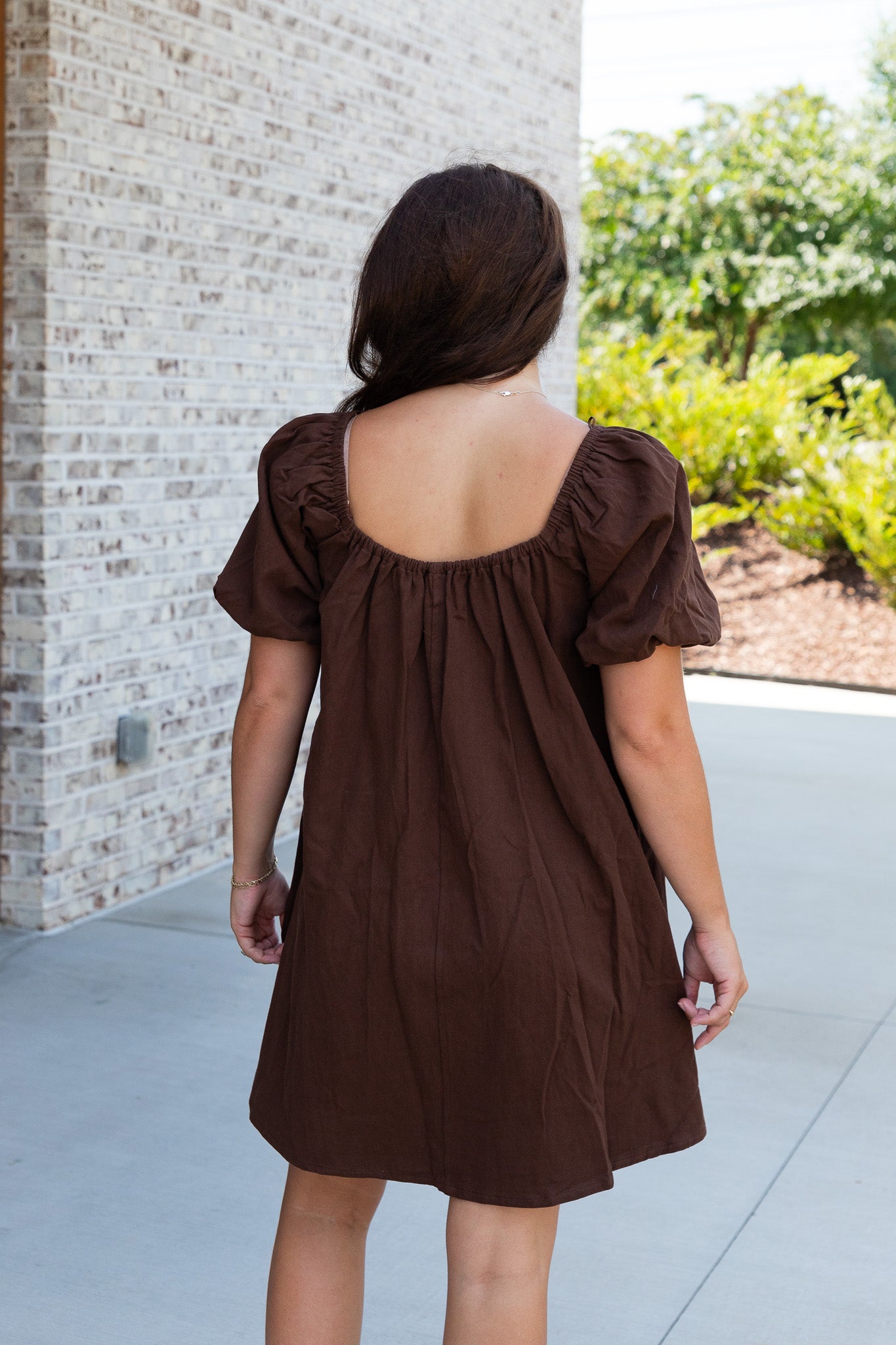 Meredith Babydoll Mini Dress