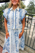 Nantucket Floral Blouse