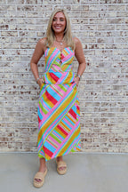 Bianca Printed Top and Maxi Skirt Set