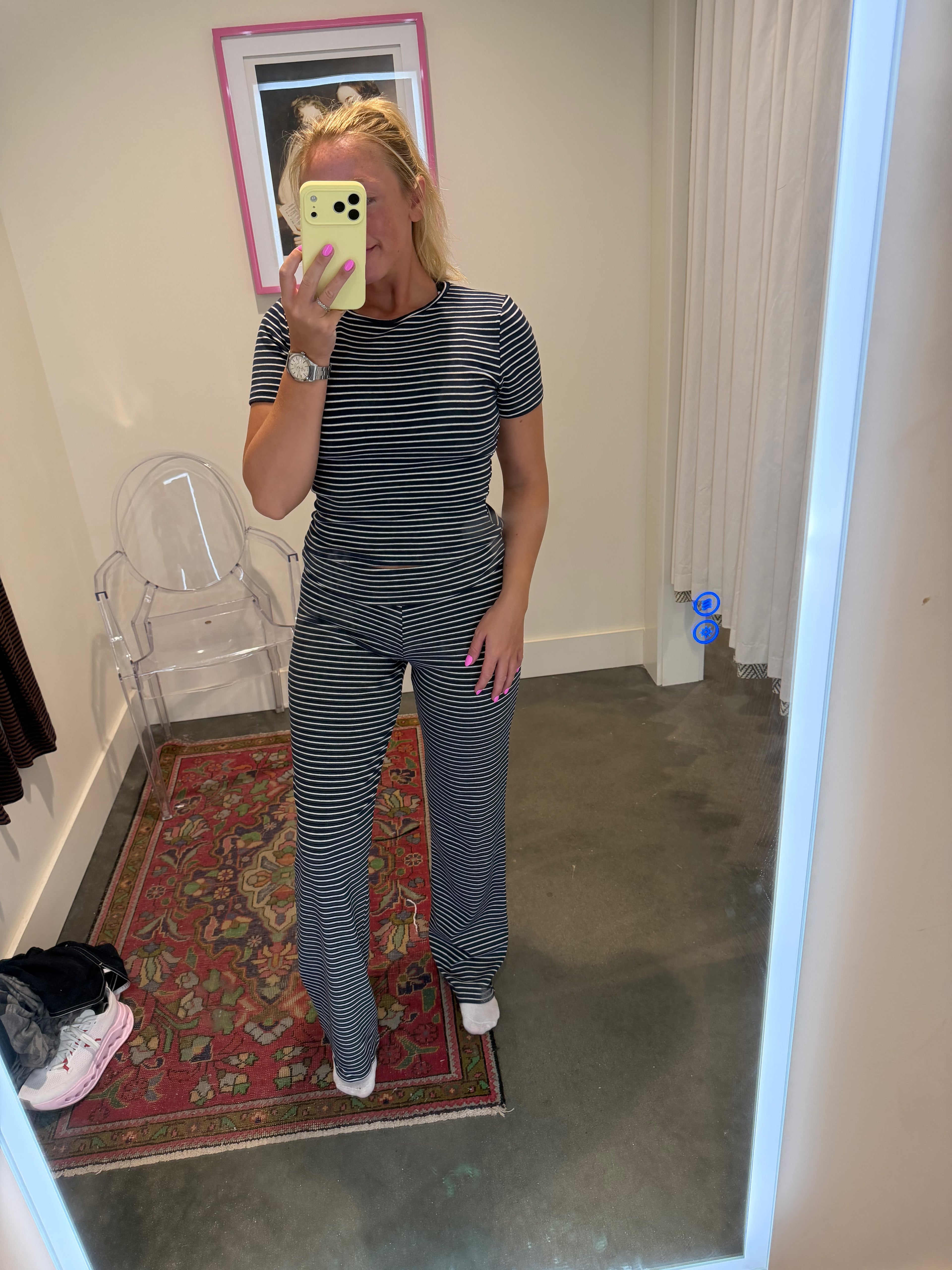 Grace Striped Lounge Set