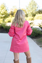 Piper Embroidered Mini Dress