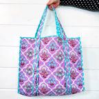 Folklore Quilted Large Tote Bags