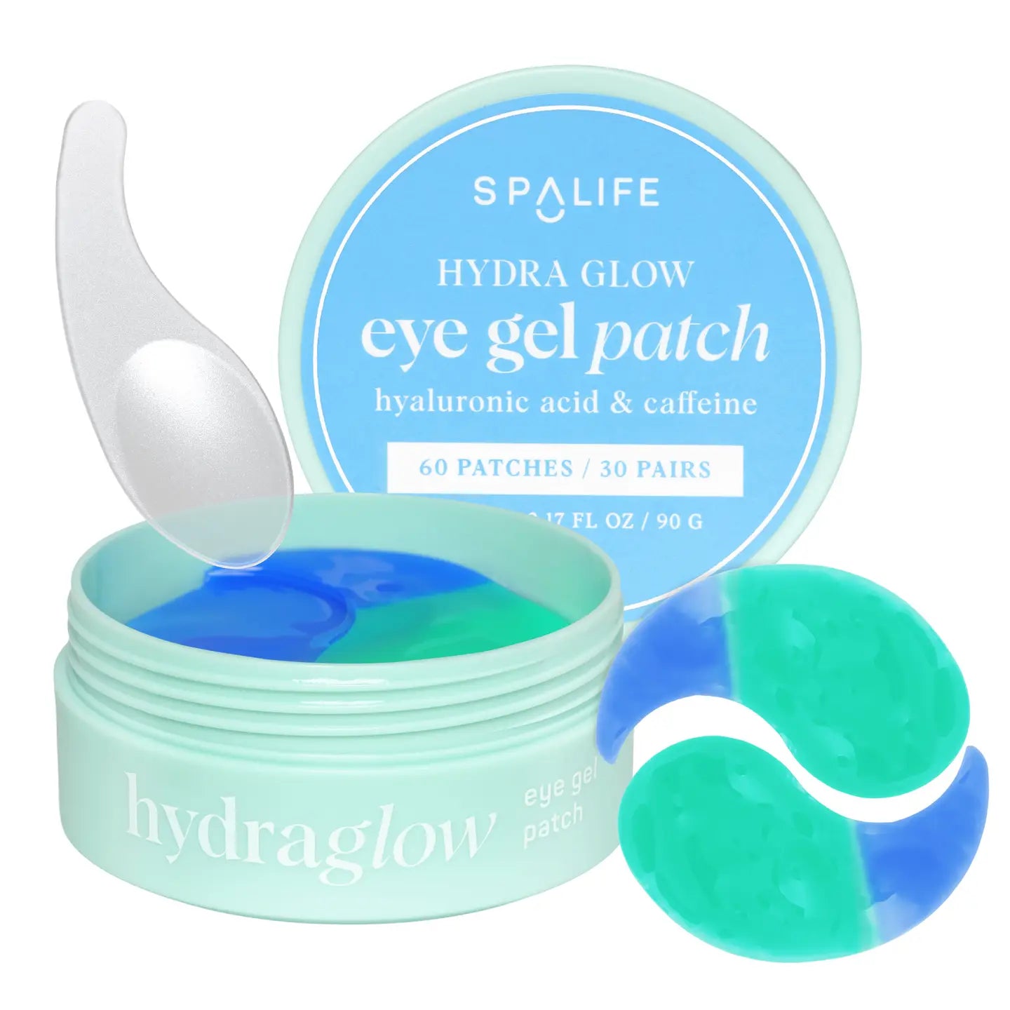 Eye Gel Patch Jar | Hyaluronic Acid & Caffeine