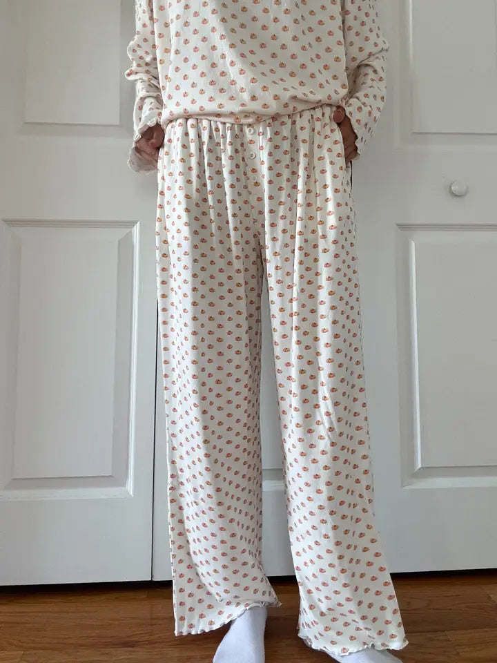 Pumpkin Pajama Pants